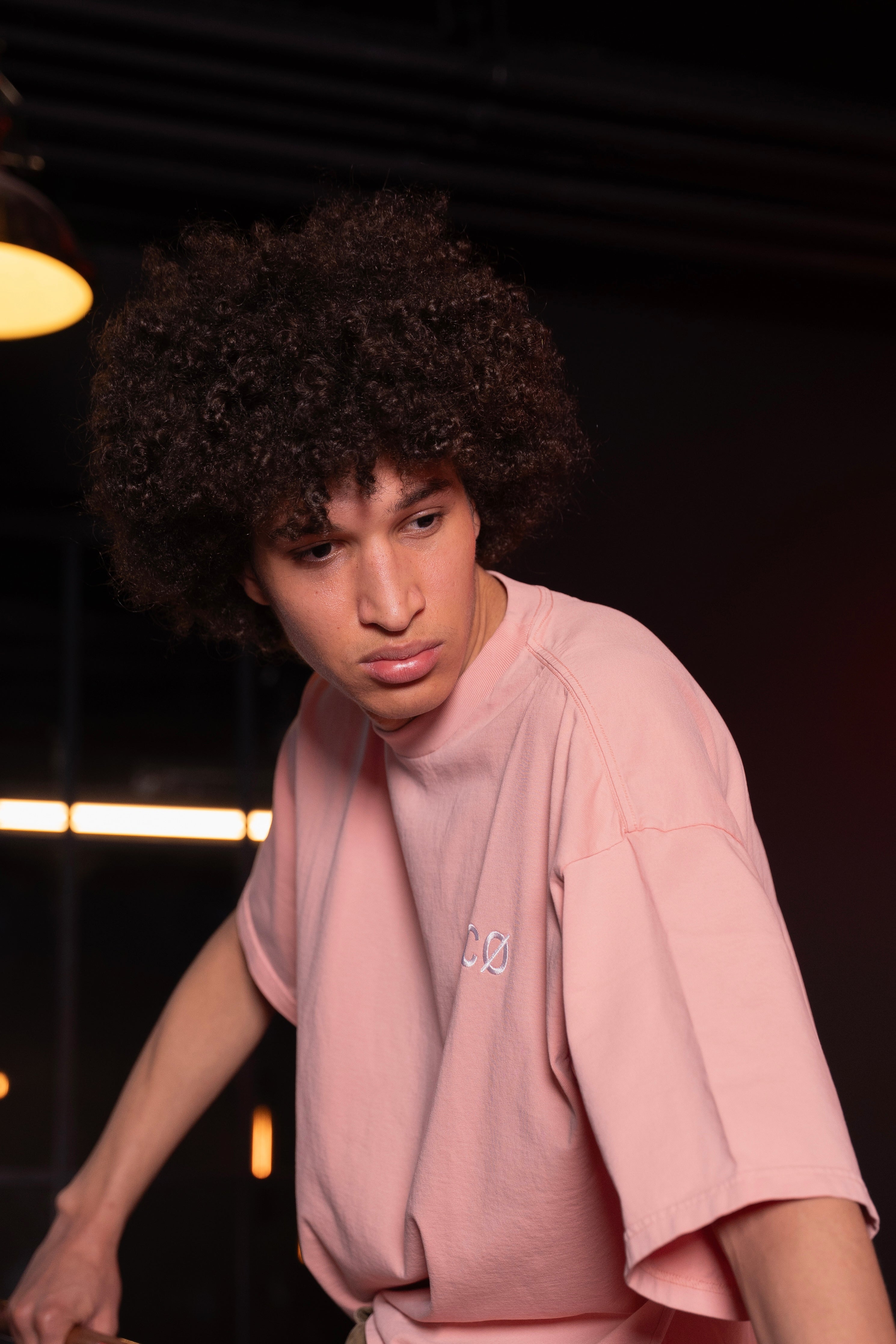 Casa Ønyx Oversized Tee - Dusty Rose