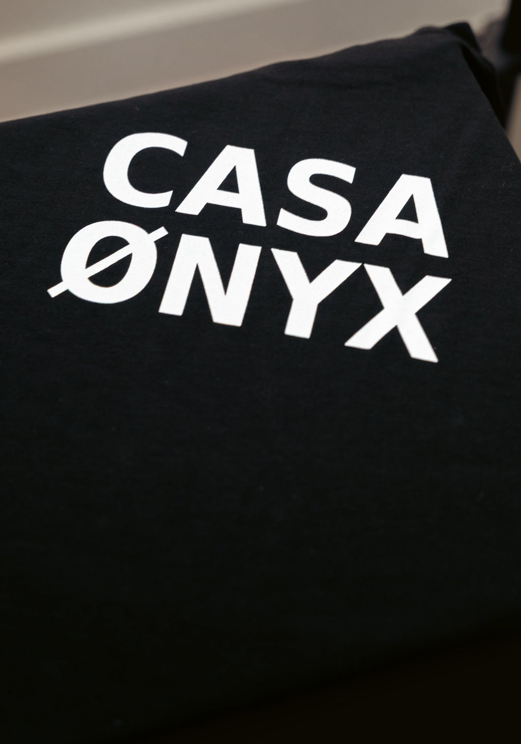 Casa Ønyx Oversized Tee - Onyx Black