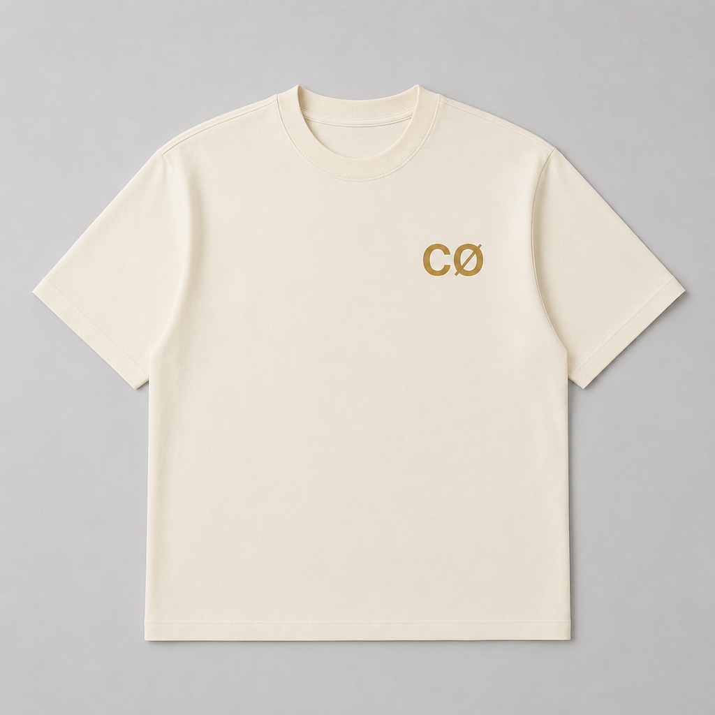 Casa Ønyx Oversized Tee - Bone White